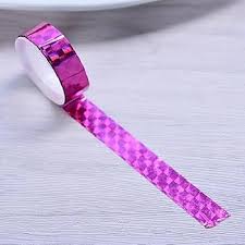 Purple Glitter Cello Tape (Pack of 12)